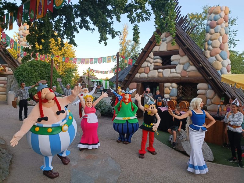 Banquet Gaulois Parc Asterix asterix et obelix