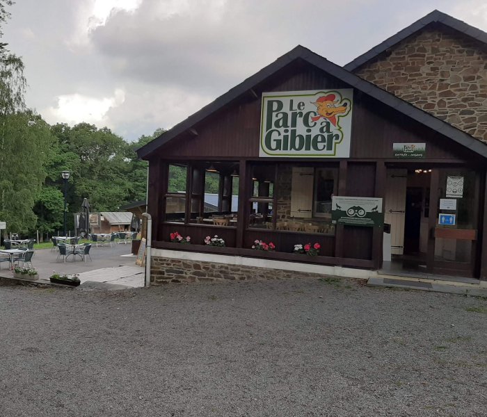 Parc à Gibier de La Roche en Ardenne entrance