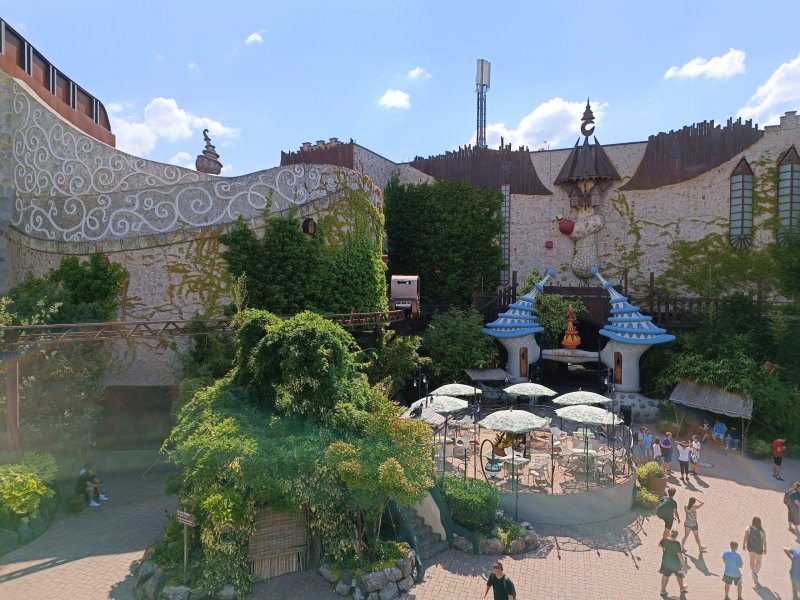 Themeparkzoo - Phantasialand , theme park in Brühl in Germany