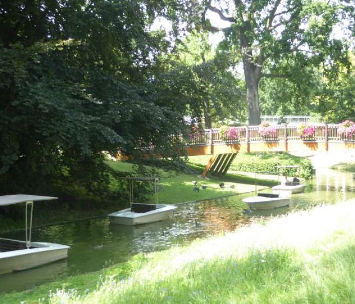 Zoologischer Stadtgarten Karlsruhe bootvaart